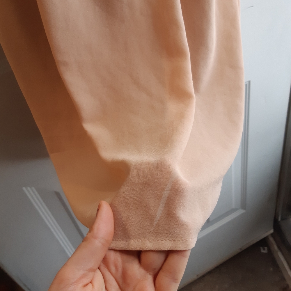 Pink Chiffon Dress - Picture 3 of 11
